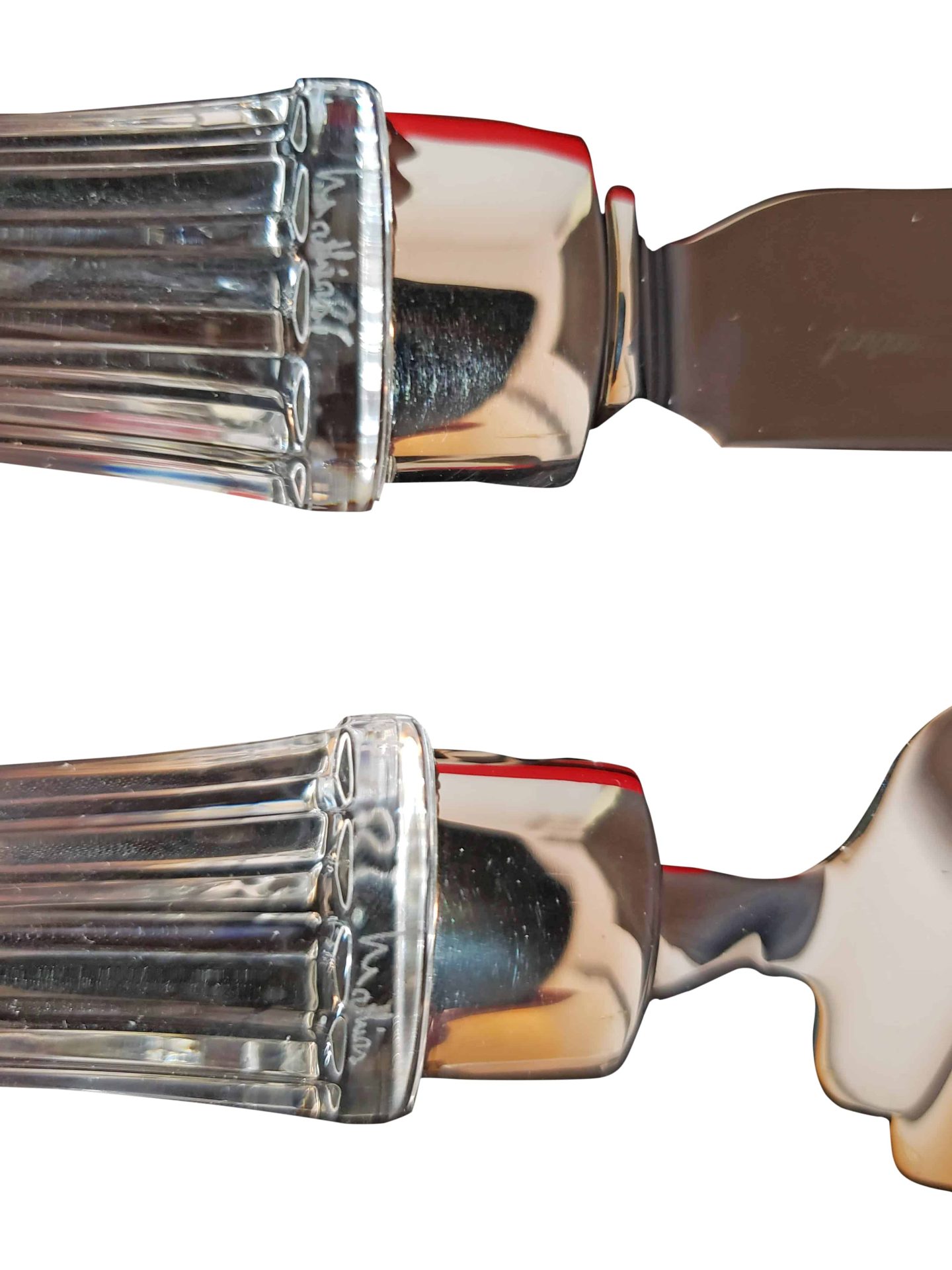 Lot #14669 – Baccarat Cake Server & Knife Set Crystal Handles Signed Mathias NIB Lot #14669 – Baccarat Cake Server & Knife Set Crystal Handles Signed Mathias NIB Accessories Lot #14669 – Baccarat Cake Server & Knife Set Crystal Handles Signed Mathias NIB Accessories Baccarat