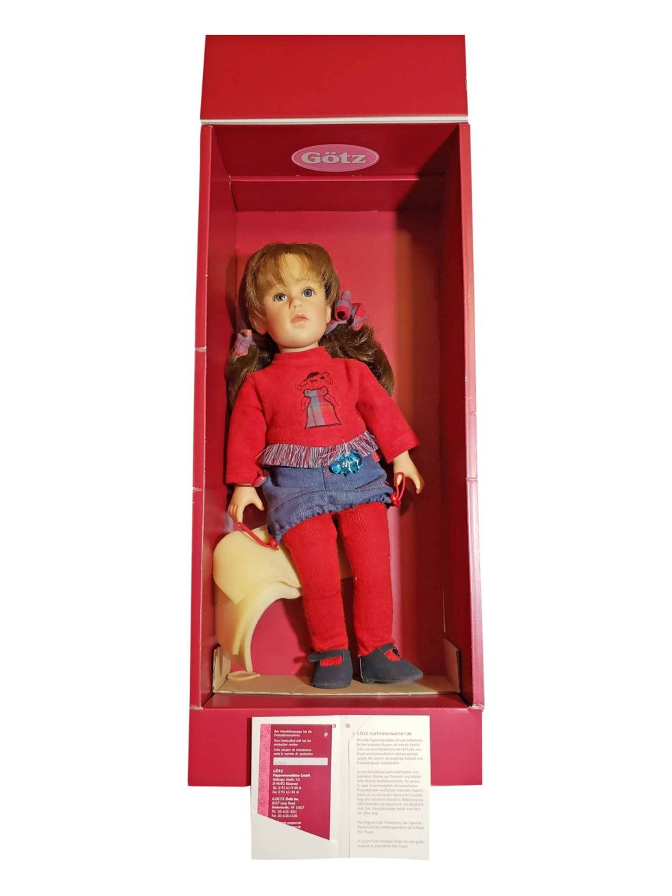 12255 Gotz Puppenmanufaktur Doll Nathalie With Box – Baer & Bosch