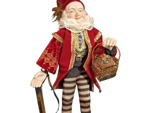 Lot #12538 – Lynn West Santa Chocolate Truffle NWT Doll Limited Edition of 100 Art Lynn West