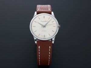 Lot #13191 – Rare IWC Platinum Vintage Dress Watch Cal 853 IWC International Watch Co