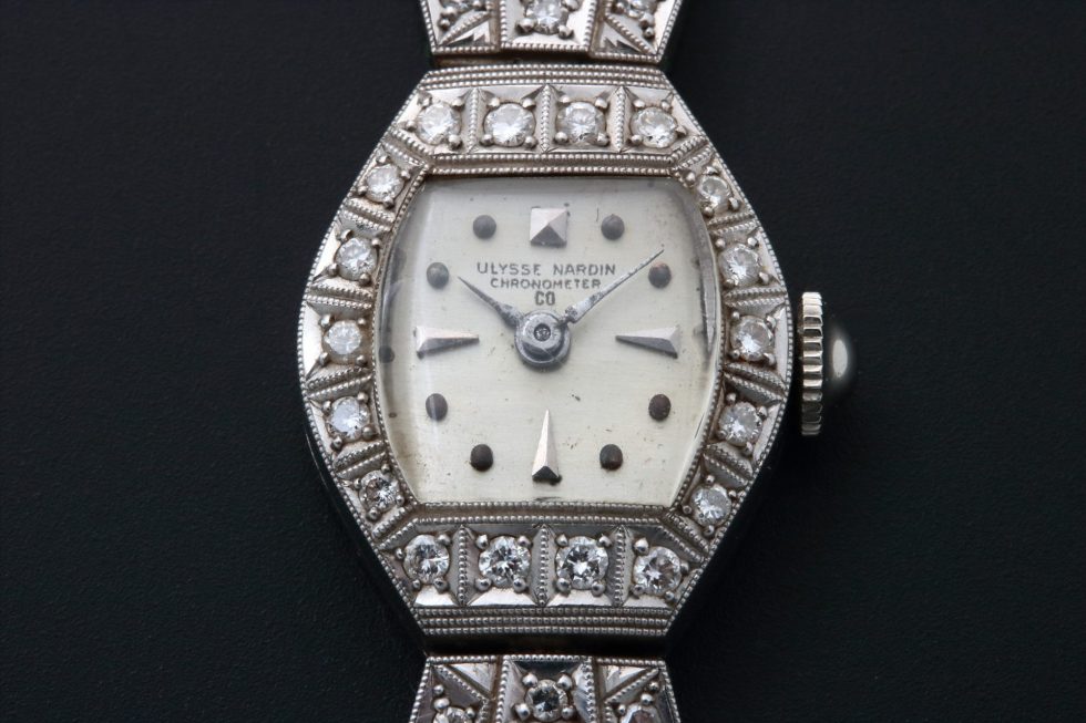 12956 Ulysse Nardin Platinum Ladies Cocktail Watch Fancy Flex Lugs – Baer & Bosch Watch Auctions