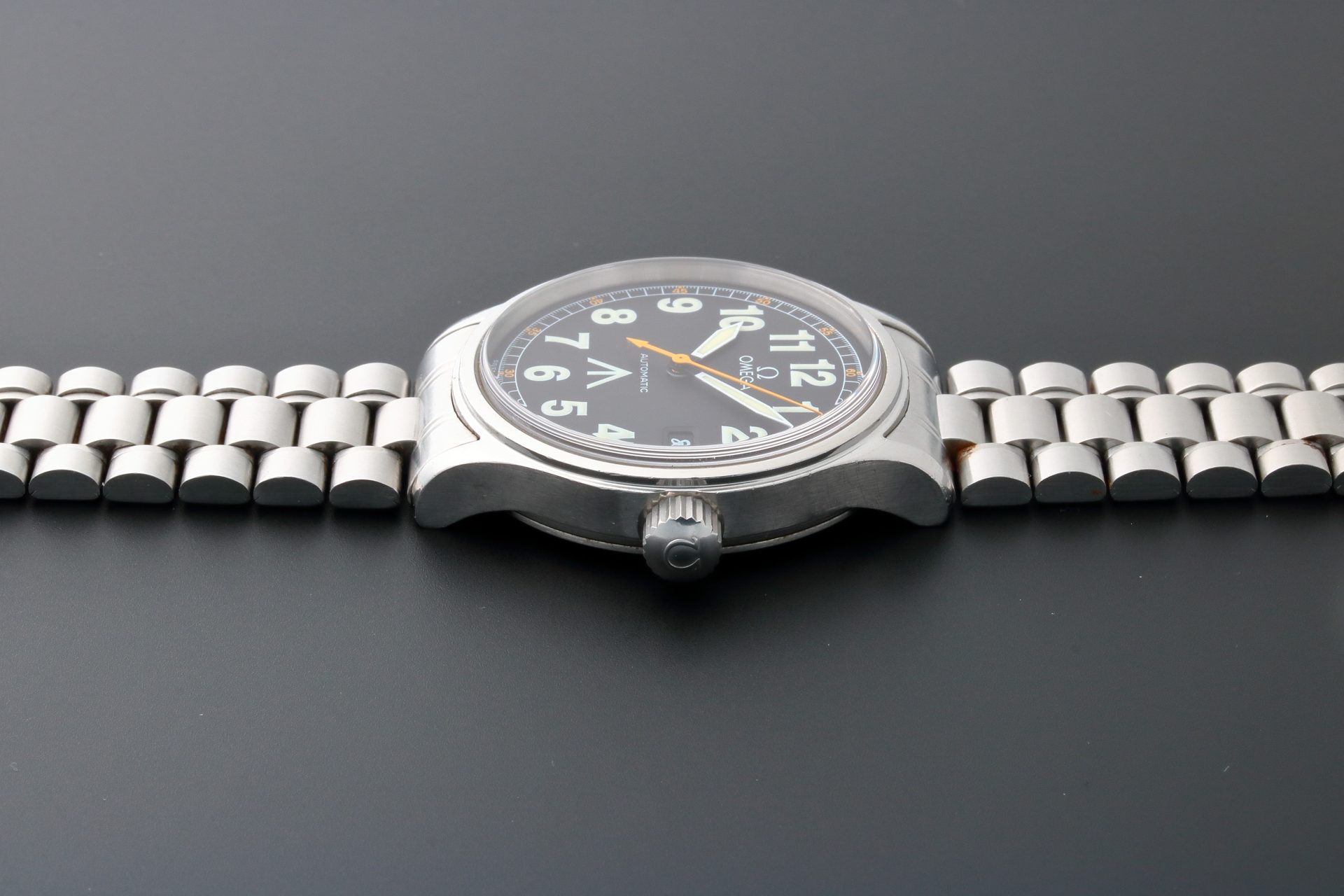 Lot #12408 – Rare Omega 5202.51 Dynamic RAF Logo Watch Lot #12408 – Rare Omega 5202.51 Dynamic RAF Logo Watch 5202.51 Lot #12408 – Rare Omega 5202.51 Dynamic RAF Logo Watch 5202.51 Omega 5202.51