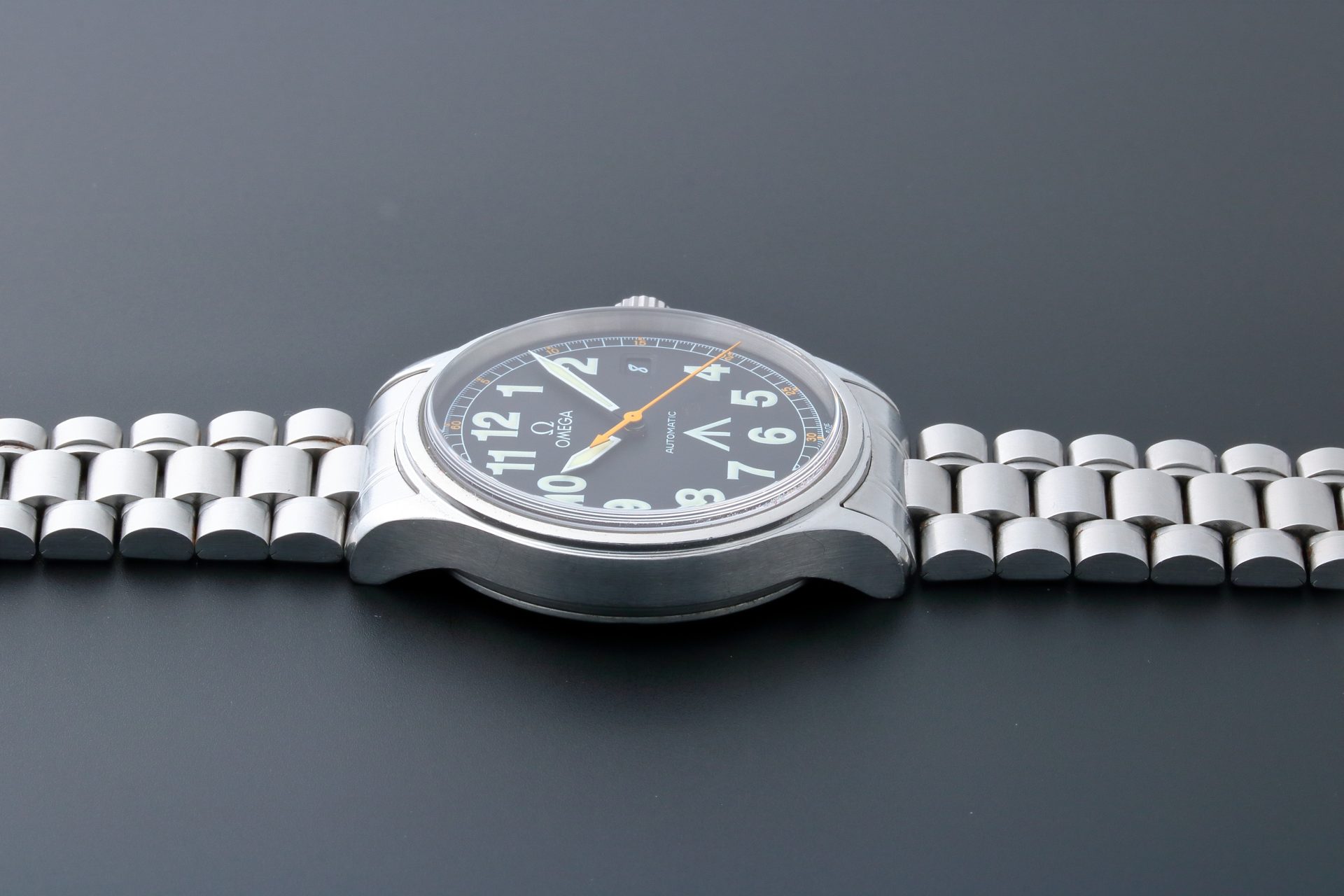 Lot #12408 – Rare Omega 5202.51 Dynamic RAF Logo Watch Lot #12408 – Rare Omega 5202.51 Dynamic RAF Logo Watch 5202.51 Lot #12408 – Rare Omega 5202.51 Dynamic RAF Logo Watch 5202.51 Omega 5202.51