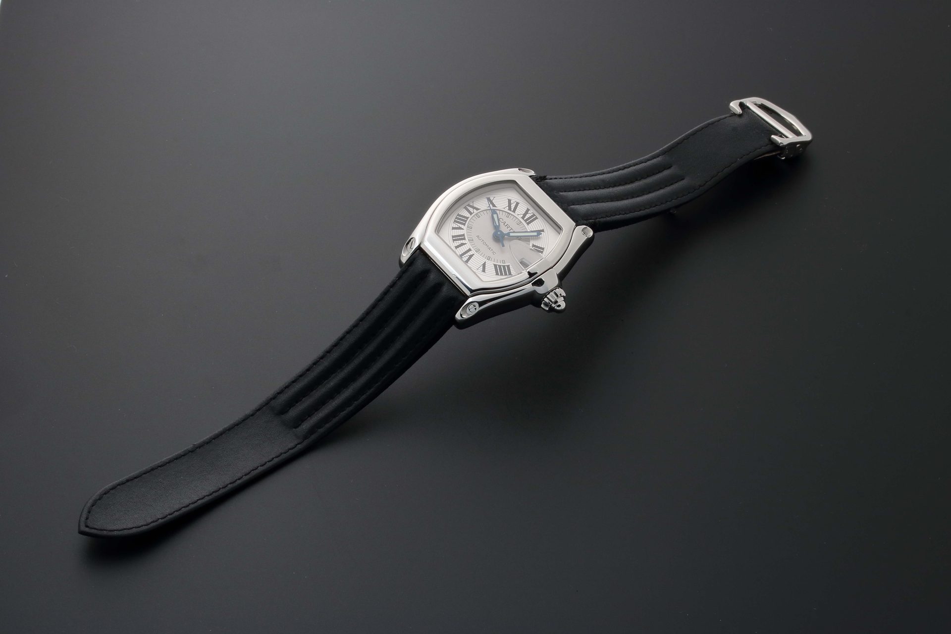 Lot #12414 – Cartier Roadster W62000V3 Date Watch Automatic Lot #12414 – Cartier Roadster W62000V3 Date Watch Automatic 2510 Lot #12414 – Cartier Roadster W62000V3 Date Watch Automatic 2510 Cartier 2510