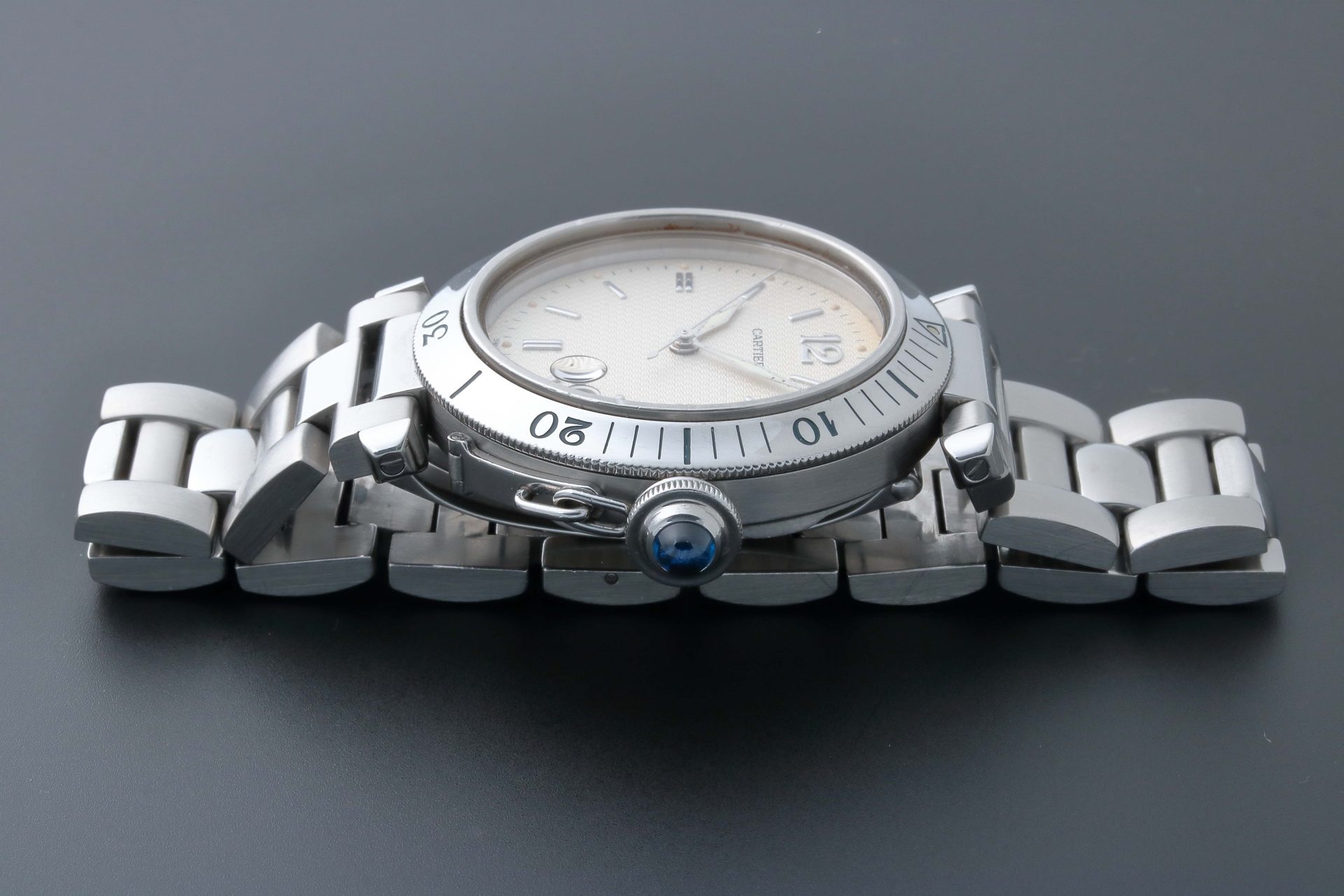Lot #12430 – Cartier Pasha 38mm Watch 1040 Automatic Lot #12430 – Cartier Pasha 38mm Watch 1040 Automatic 1040 Lot #12430 – Cartier Pasha 38mm Watch 1040 Automatic 1040 Cartier 1040