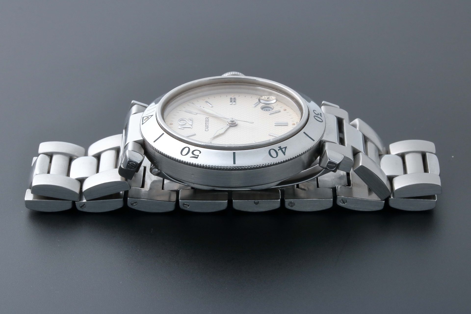 Lot #12430 – Cartier Pasha 38mm Watch 1040 Automatic Lot #12430 – Cartier Pasha 38mm Watch 1040 Automatic 1040 Lot #12430 – Cartier Pasha 38mm Watch 1040 Automatic 1040 Cartier 1040
