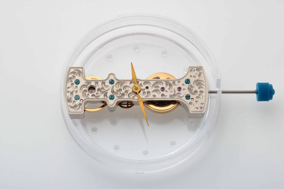 12337A Engraved Watch Movement JQ-005 PTS Resources Manual Wind