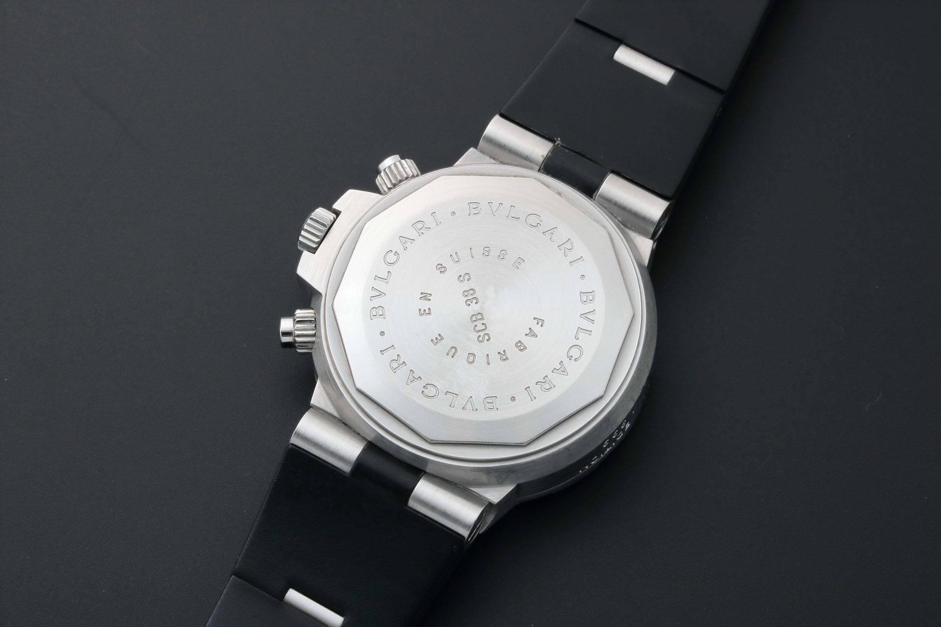 Lot #12381 – Bvlgari Diagono Scuba Chronograph Watch SC38C10SV-SLN Limited Edition Lot #12381 – Bvlgari Diagono Scuba Chronograph Watch SC38C10SV-SLN Limited Edition Bvlgari Lot #12381 – Bvlgari Diagono Scuba Chronograph Watch SC38C10SV-SLN Limited Edition Bvlgari Bulgari #SC38C10SV