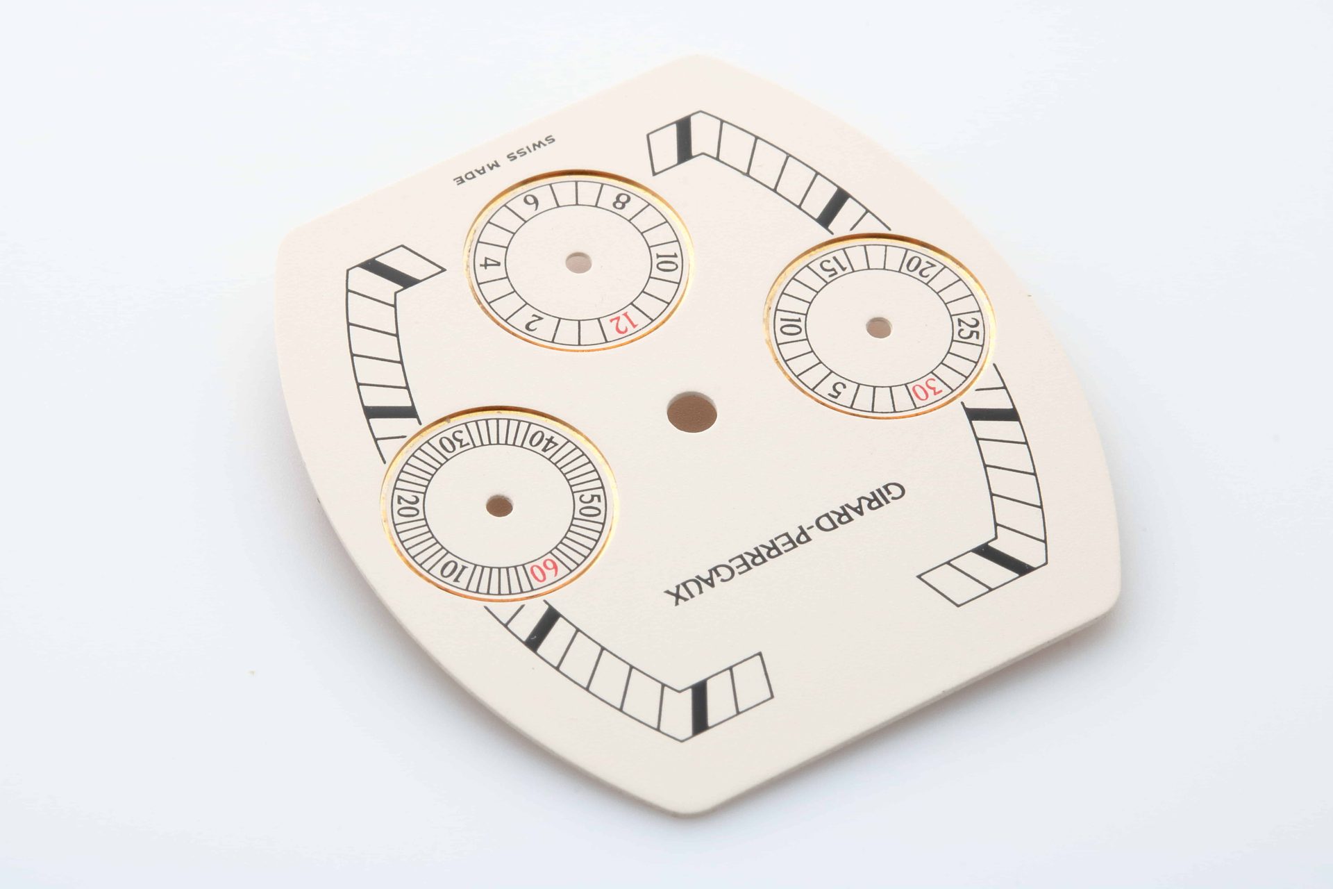 Lot #HB31-024 – Girard Perregaux Chronograph Tonneau Shaped Watch Dial Lot #HB31-024 – Girard Perregaux Chronograph Tonneau Shaped Watch Dial Girard Perregaux Lot #HB31-024 – Girard Perregaux Chronograph Tonneau Shaped Watch Dial Girard Perregaux Girard Perregaux Chronograph Dial