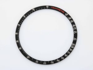 Lot #HB31-053 – Omega Speedmaster Speedy Tuesday Ultraman Aluminum Bezel Insert 311.12.42.30.01.001 105.012 Omega 311.12.42.30.01.001