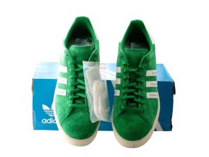 Lot #13581 – Adidas Campus Human Made Green Sneakers Size US 10 Shoes Clothes & Shoes Adidas Campus