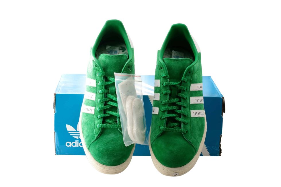 Adidas x Human Made Campus Sneakers Green US 10 – Baer & Bosch Auctions