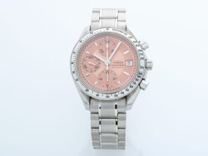 Private: Lot #14208A – Omega Speedmaster Salmon Dial Watch 3513.60 Special Edition Omega Omega 3513.60