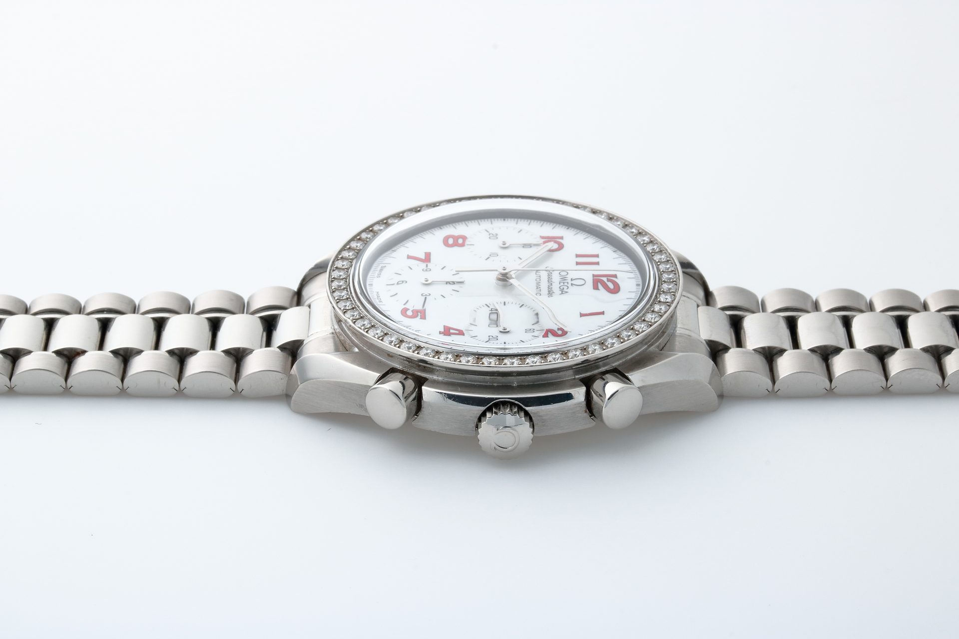 Lot #HB31-062 – Omega Speedmaster MOP Watch Diamond Bezel 3515.79 Lot #HB31-062 – Omega Speedmaster MOP Watch Diamond Bezel 3515.79 3515.79 Lot #HB31-062 – Omega Speedmaster MOP Watch Diamond Bezel 3515.79 3515.79 Omega 3515.79