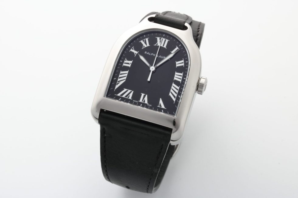 HB31-057 – Ralph Lauren Stirrup Watch Large Automatic Swiss Made RLR0030702 – Baer & Bosch Auctions