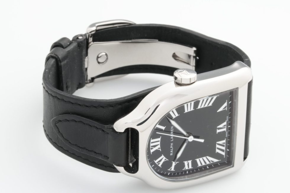 HB31-057 – Ralph Lauren Stirrup Watch Large Automatic Swiss Made RLR0030702 – Baer & Bosch Auctions