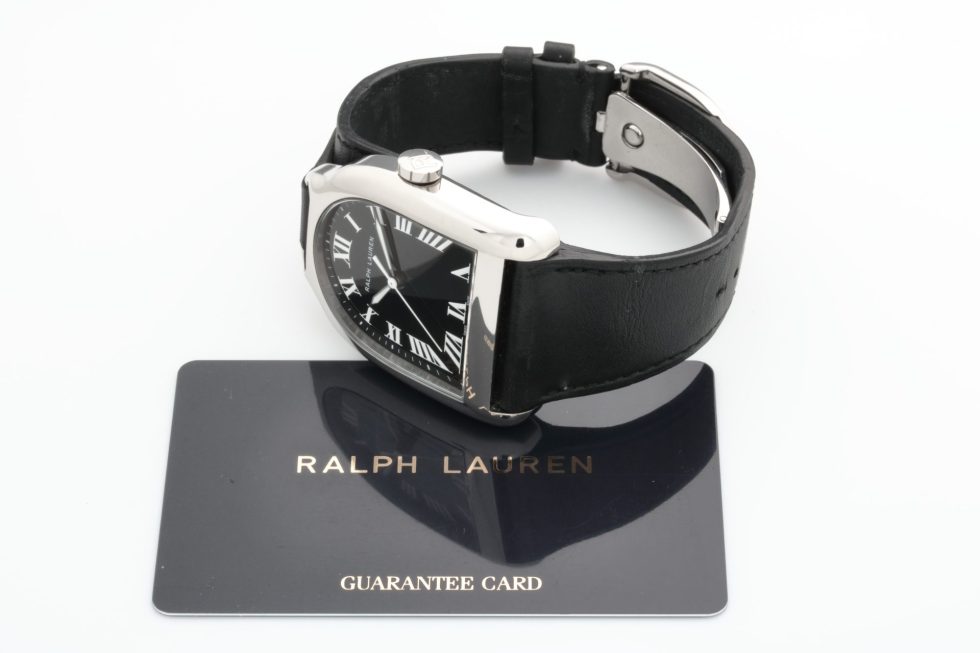 HB31-057 – Ralph Lauren Stirrup Watch Large Automatic Swiss Made RLR0030702 – Baer & Bosch Auctions