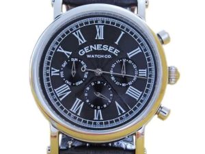 Private: Lot #14871a – Stainless Steel Genesee Watch Co Wristwatch Genesee Watch Co Genesee Watch Co