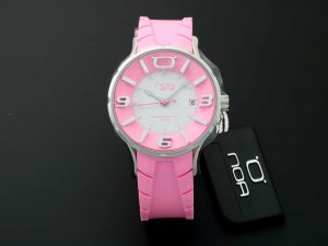 Private: Lot #HB31-007 – NOA Iris Date Quartz Watch Pink/White IR006 NOA NOA