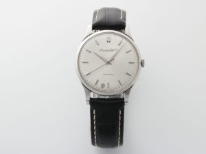 Private: Lot #HB27-073 – IWC Platinum Watch Cal 853 Center Seconds IWC International Watch Co