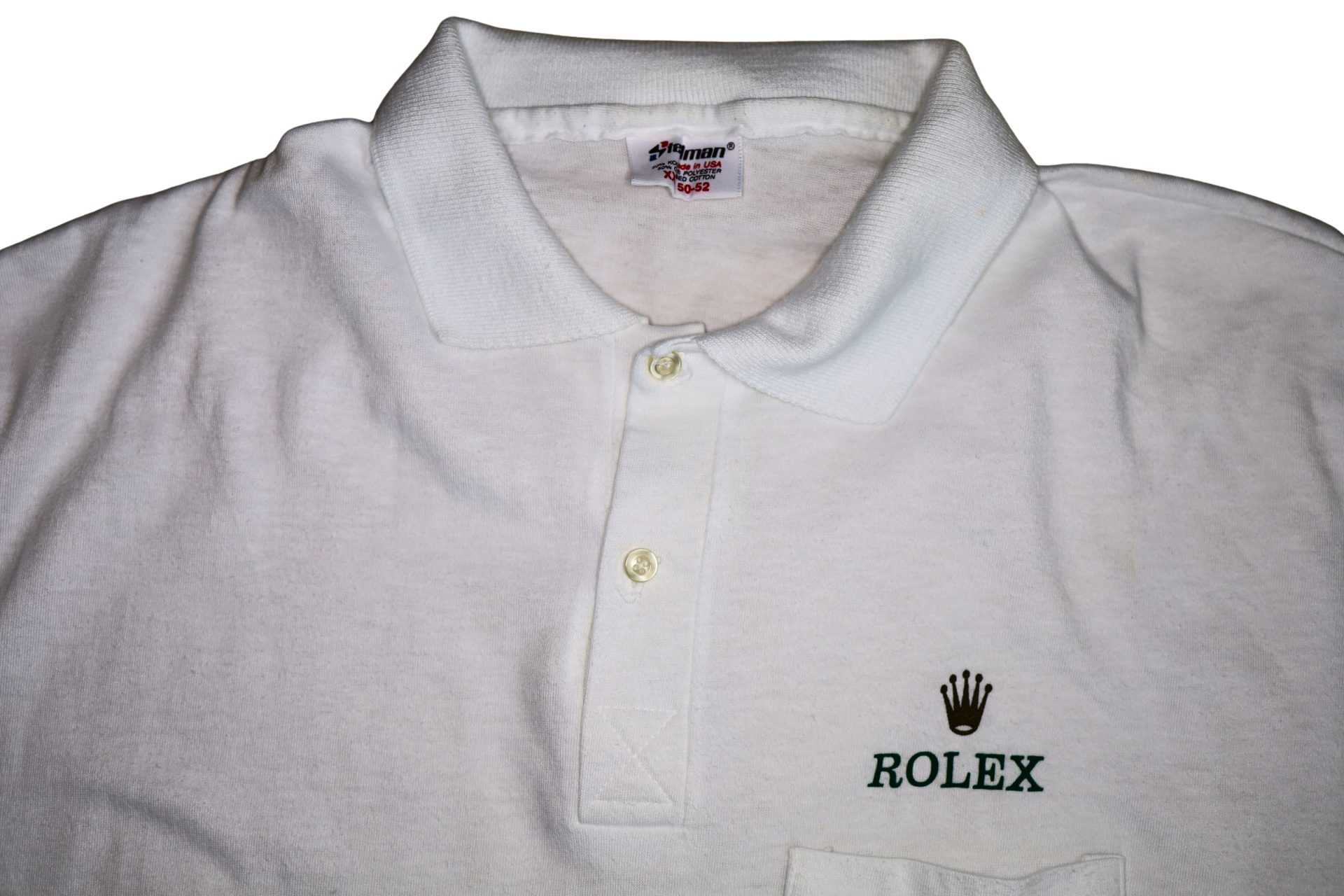 Lot #HB31-002 – Vintage Rolex Polo Shirt XXL White Stedman Made in USA Pocket Tee Lot #HB31-002 – Vintage Rolex Polo Shirt XXL White Stedman Made in USA Pocket Tee Clothes & Shoes Lot #HB31-002 – Vintage Rolex Polo Shirt XXL White Stedman Made in USA Pocket Tee Clothes & Shoes Rolex