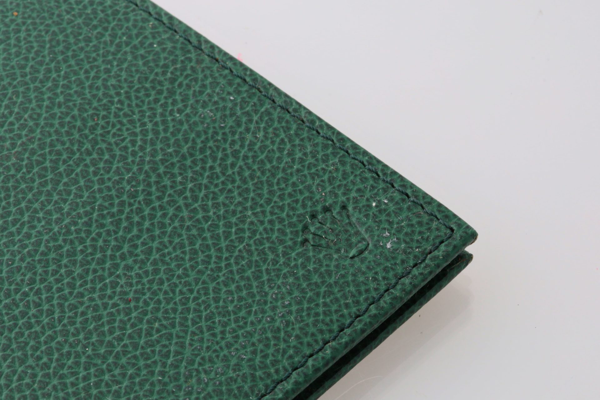 Lot #HB31-026 – Vintage Rolex Green Leather Notepad Cards Holder Lot #HB31-026 – Vintage Rolex Green Leather Notepad Cards Holder Rolex Lot #HB31-026 – Vintage Rolex Green Leather Notepad Cards Holder Rolex Card Holder