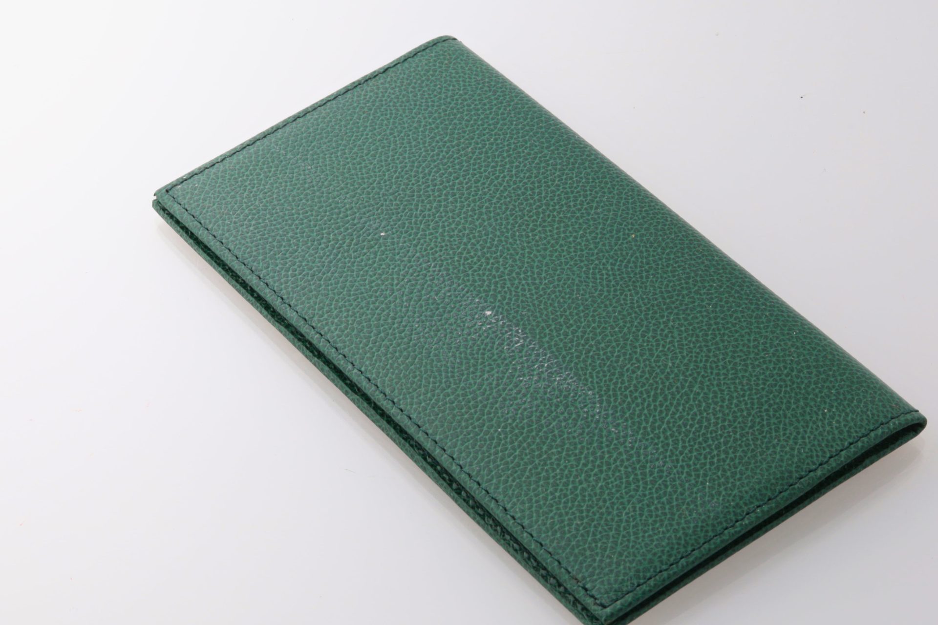 Lot #HB31-026 – Vintage Rolex Green Leather Notepad Cards Holder Lot #HB31-026 – Vintage Rolex Green Leather Notepad Cards Holder Rolex Lot #HB31-026 – Vintage Rolex Green Leather Notepad Cards Holder Rolex Card Holder