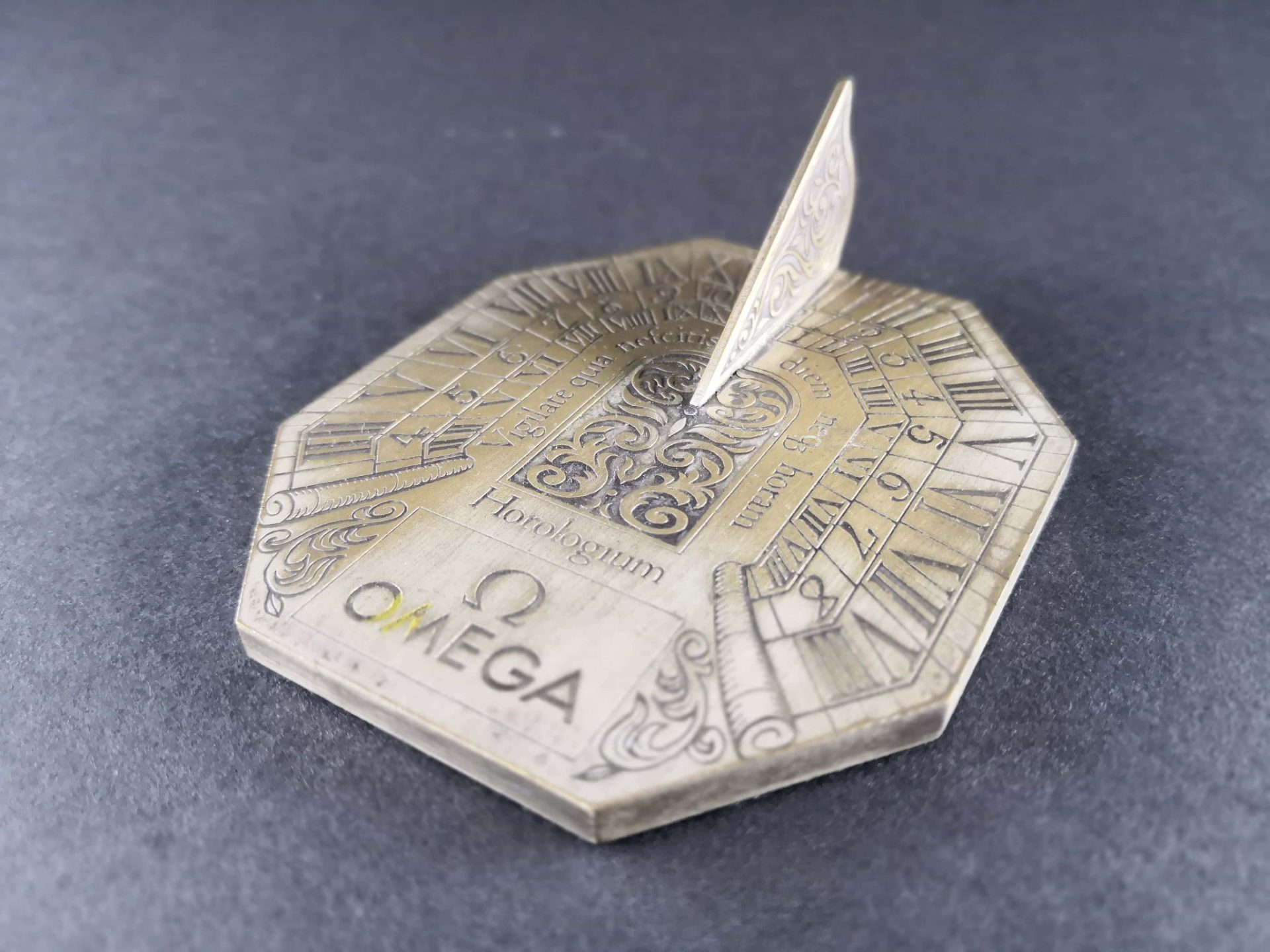 Lot #AN3842 – Omega Watch Horologium Sundial Desk Display Lot #AN3842 – Omega Watch Horologium Sundial Desk Display Watches Lot #AN3842 – Omega Watch Horologium Sundial Desk Display Watches Acquire Now