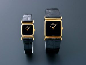 Lot #AN3178A – Jaeger LeCoultre 18k Yellow Gold Matching Watch Set Watches Jaeger Le Coultre