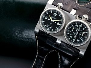 Lot #AN3202 – Chronoswiss Wristmaster Chronograph Watch CH-2703 Watches Chronoswiss