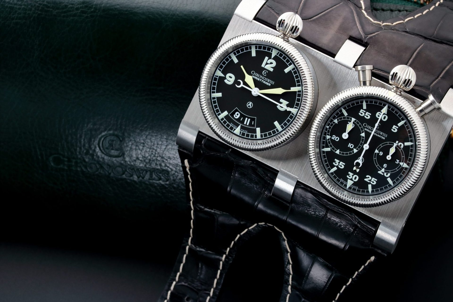 Lot #AN3202 – Chronoswiss Wristmaster Chronograph Watch CH-2703 Lot #AN3202 – Chronoswiss Wristmaster Chronograph Watch CH-2703 Watches Lot #AN3202 – Chronoswiss Wristmaster Chronograph Watch CH-2703 Watches Chronoswiss