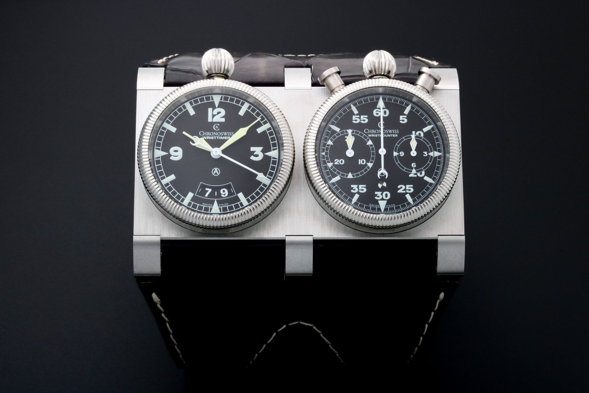 Lot #AN3202 – Chronoswiss Wristmaster Chronograph Watch CH-2703 Lot #AN3202 – Chronoswiss Wristmaster Chronograph Watch CH-2703 Watches Lot #AN3202 – Chronoswiss Wristmaster Chronograph Watch CH-2703 Watches Chronoswiss