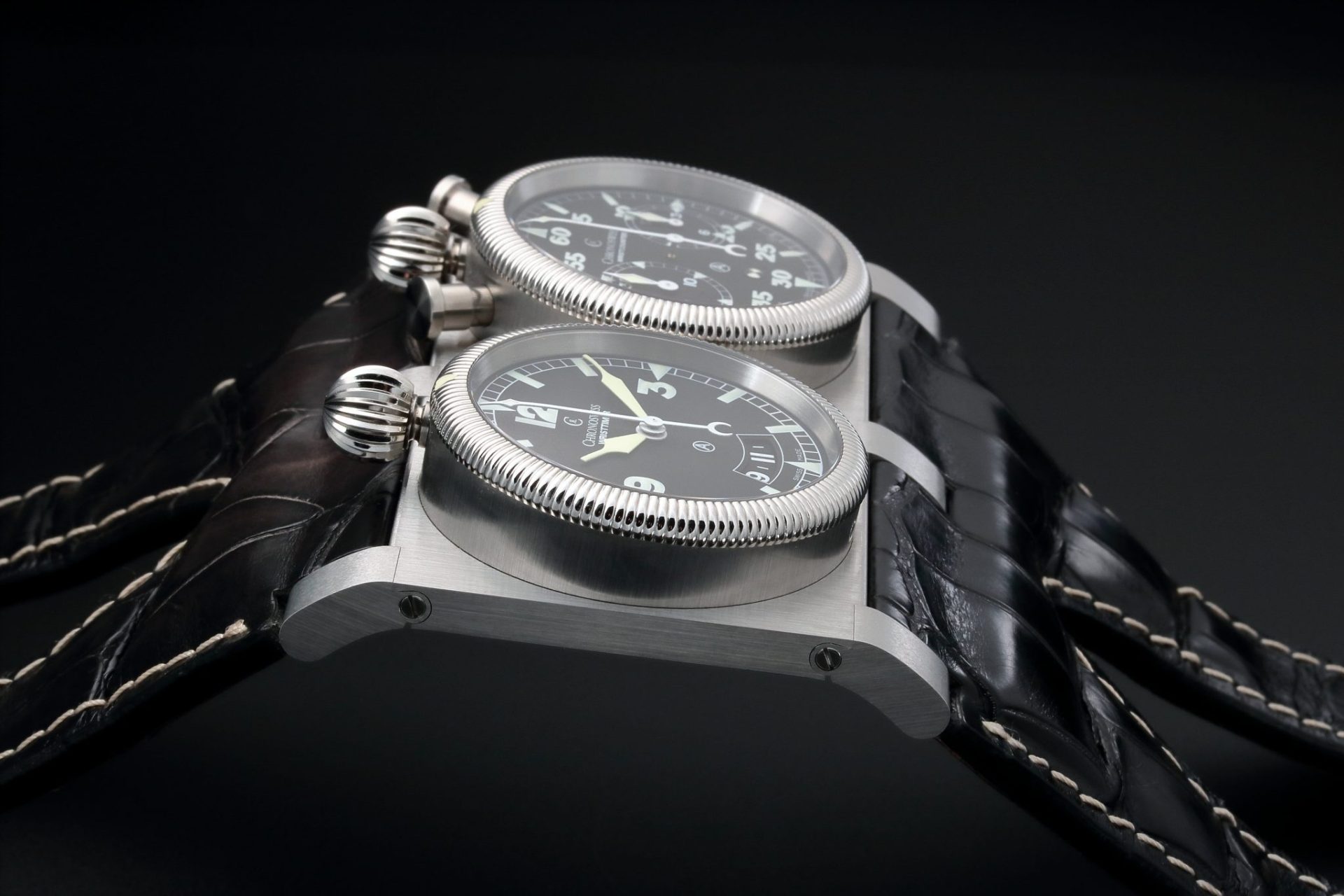 Lot #AN3202 – Chronoswiss Wristmaster Chronograph Watch CH-2703 Lot #AN3202 – Chronoswiss Wristmaster Chronograph Watch CH-2703 Watches Lot #AN3202 – Chronoswiss Wristmaster Chronograph Watch CH-2703 Watches Chronoswiss