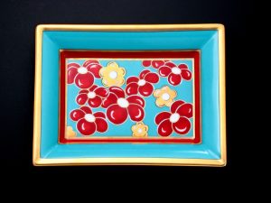 Lot #AN3204A – Patek Philippe Limoges Vide Poche Porcelain Trays