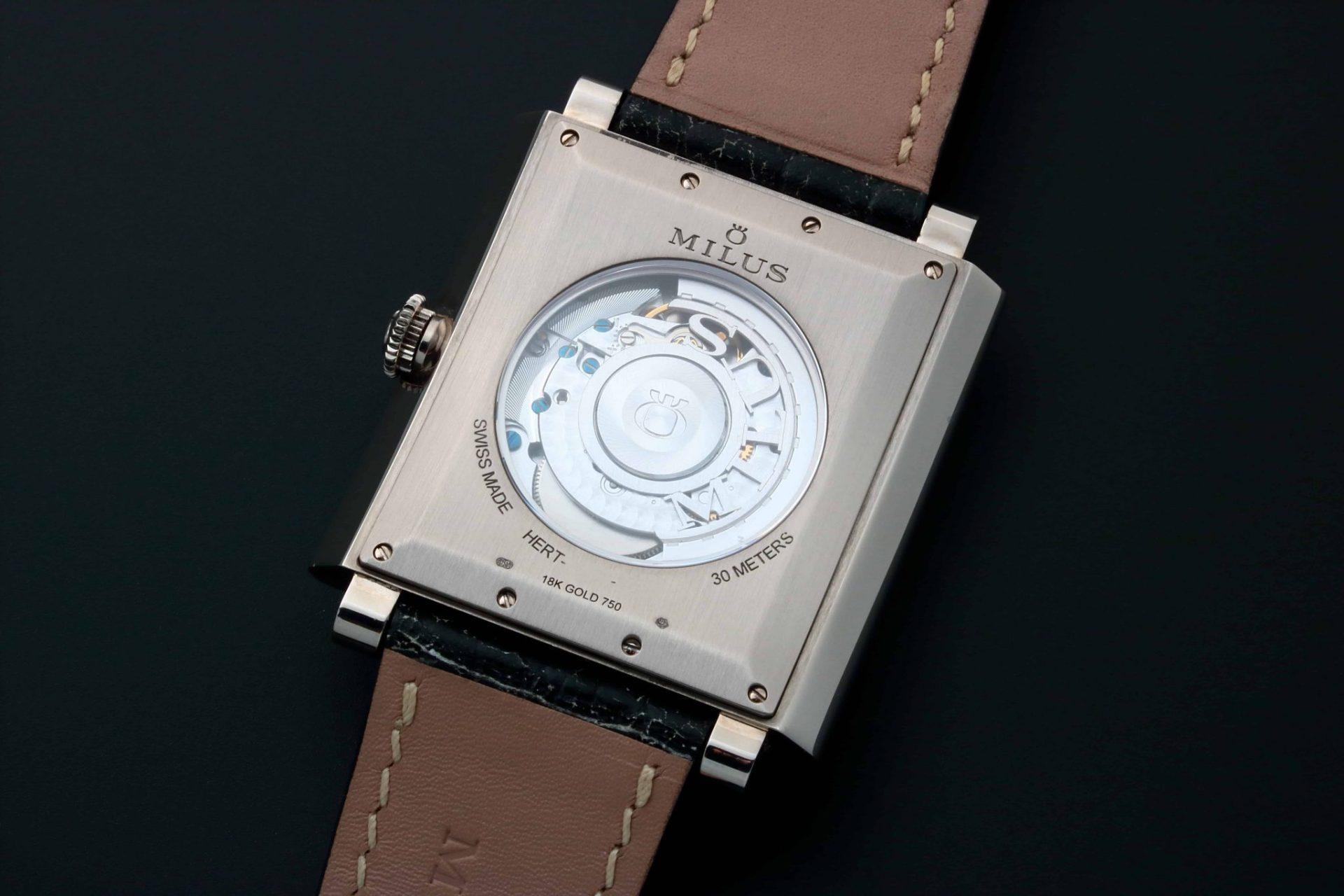 Lot #AN3204B – Milus Herios TriRetrograde Watch HERT301 Lot #AN3204B – Milus Herios TriRetrograde Watch HERT301 Lot #AN3204B – Milus Herios TriRetrograde Watch HERT301 Milus