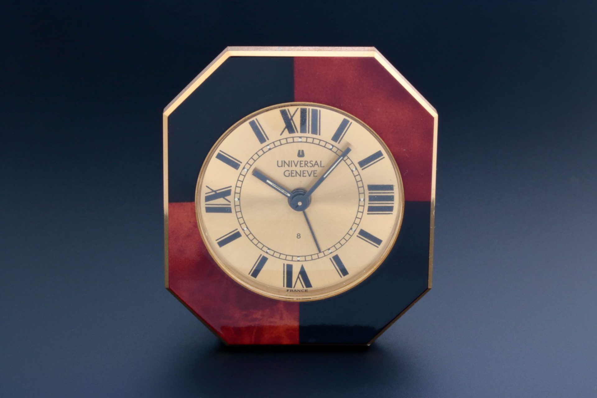 Lot #AN3230 – Universal Geneve Travel Table Alarm Clock Lot #AN3230 – Universal Geneve Travel Table Alarm Clock Clocks Lot #AN3230 – Universal Geneve Travel Table Alarm Clock Clocks Universal Geneve