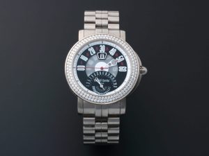 Lot #AN3942 – Gerald Genta Biretro Sport Watch BSP-Y-86-263-B8BDS02 White Gold and Titanium Watches Gerald Genta
