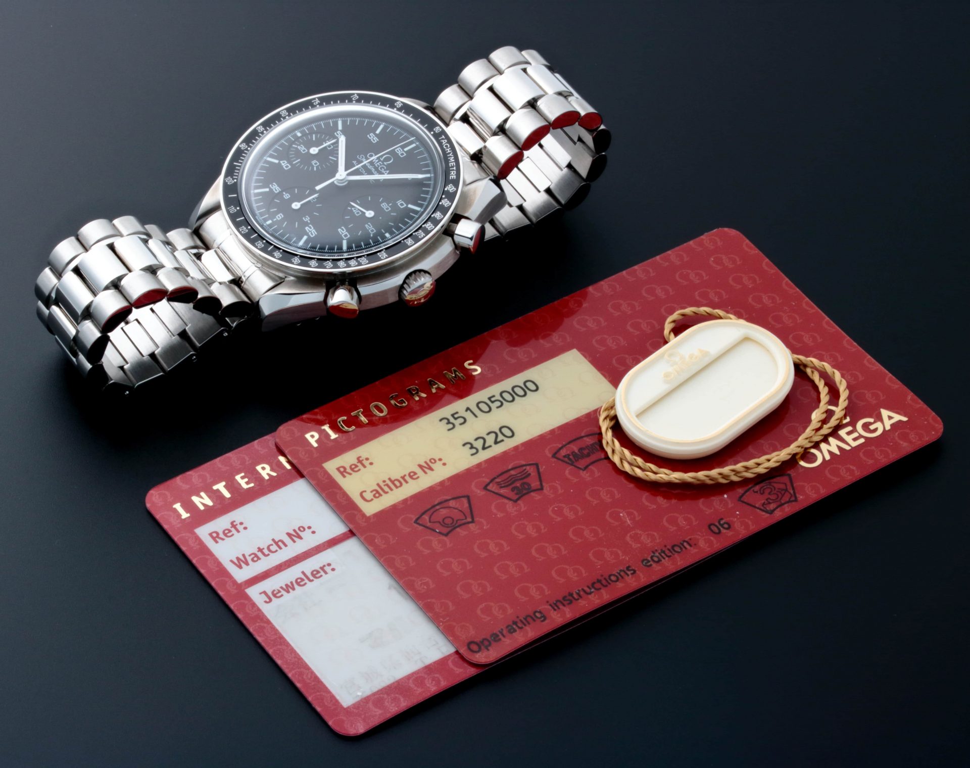 Lot #AN3806 – Omega Speedmaster Racing Reduced 3510.50 NOS Lot #AN3806 – Omega Speedmaster Racing Reduced 3510.50 NOS Watches Lot #AN3806 – Omega Speedmaster Racing Reduced 3510.50 NOS Watches