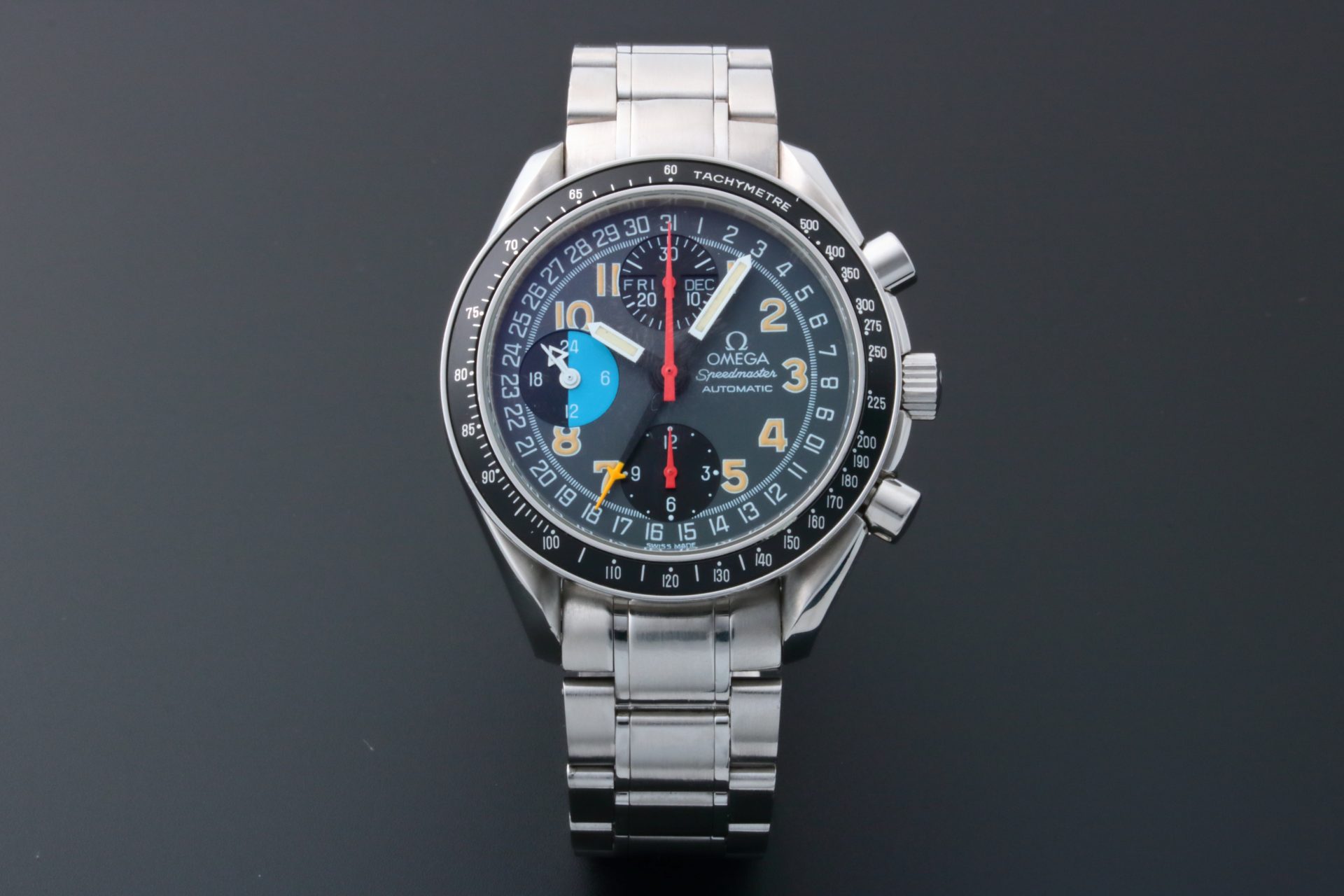 Lot #AN3992A – Omega Speedmaster Mark 40 AM/PM Triple Calendar Watch 3520.53 Lot #AN3992A – Omega Speedmaster Mark 40 AM/PM Triple Calendar Watch 3520.53 Watches Lot #AN3992A – Omega Speedmaster Mark 40 AM/PM Triple Calendar Watch 3520.53 Watches Acquire Now
