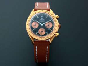 Lot #AN3879 – Rare Rose Gold Omega Speedmaster Watch 3613.50 Omega Omega