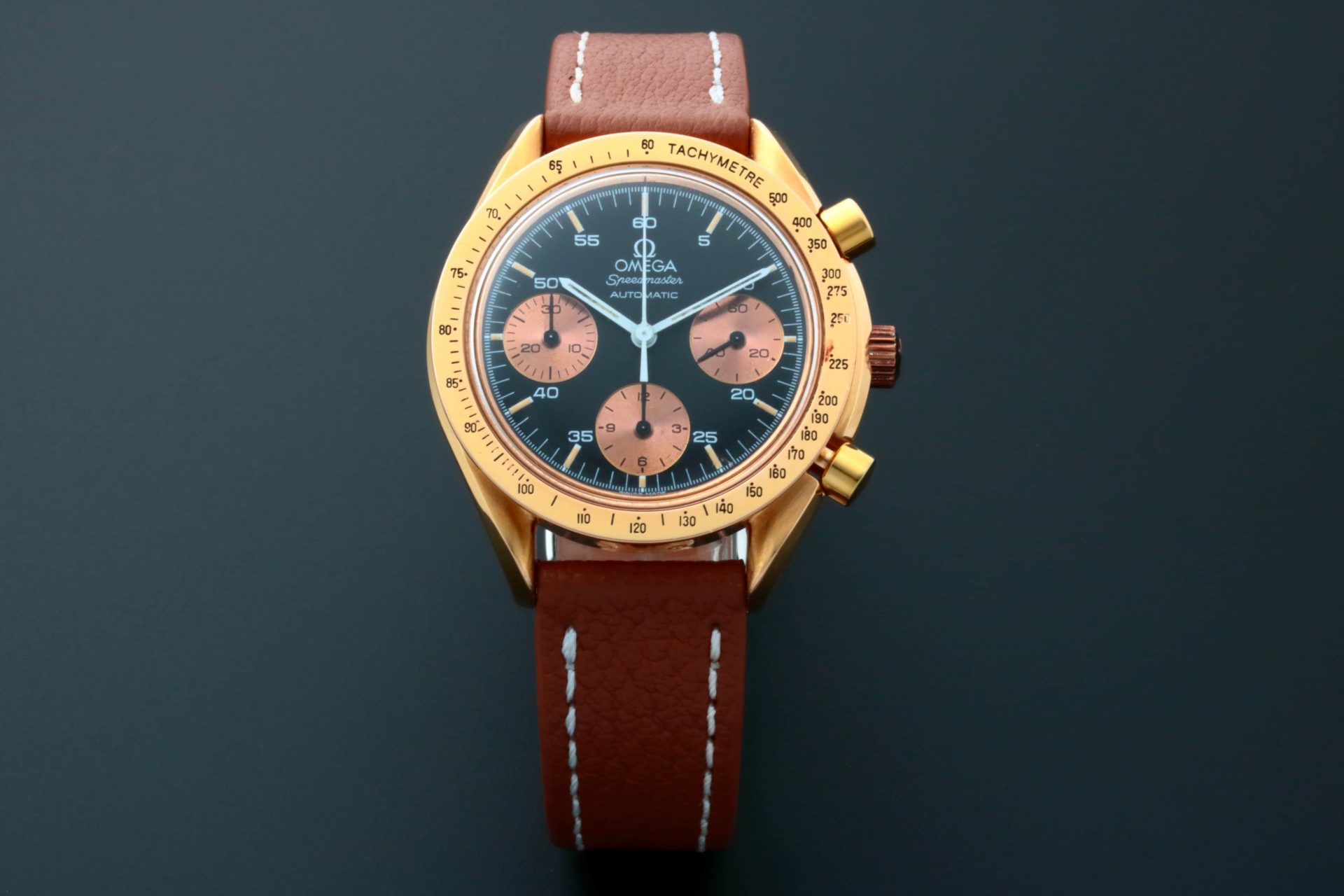 Lot #AN3879 – Rare Rose Gold Omega Speedmaster Watch 3613.50 Lot #AN3879 – Rare Rose Gold Omega Speedmaster Watch 3613.50 Omega Lot #AN3879 – Rare Rose Gold Omega Speedmaster Watch 3613.50 Omega Acquire Now