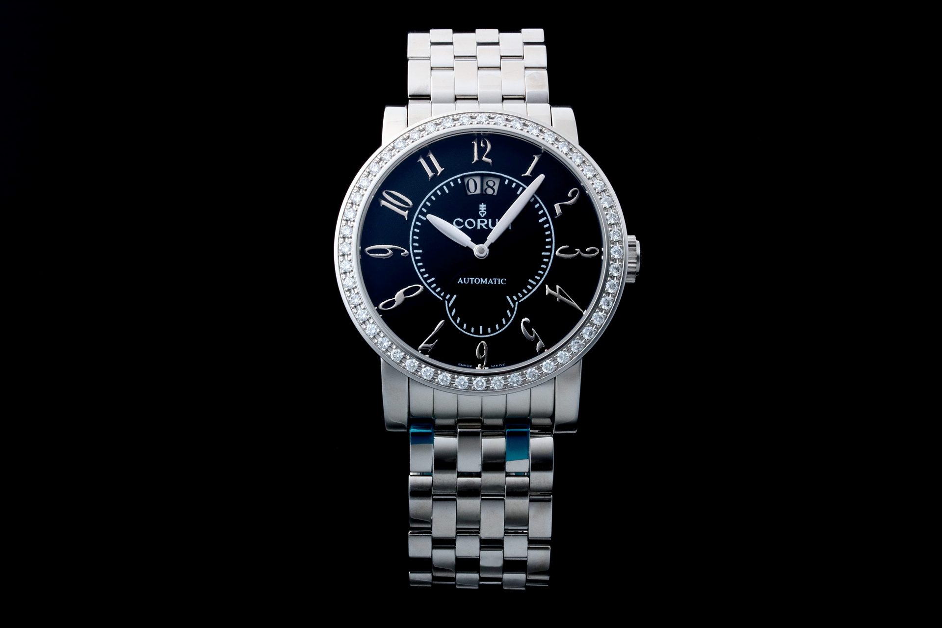 Lot #AN4812 – Corum Classical Grande Date Diamond Watch 922.203.47 Lot #AN4812 – Corum Classical Grande Date Diamond Watch 922.203.47 Watches Lot #AN4812 – Corum Classical Grande Date Diamond Watch 922.203.47 Watches Acquire Now