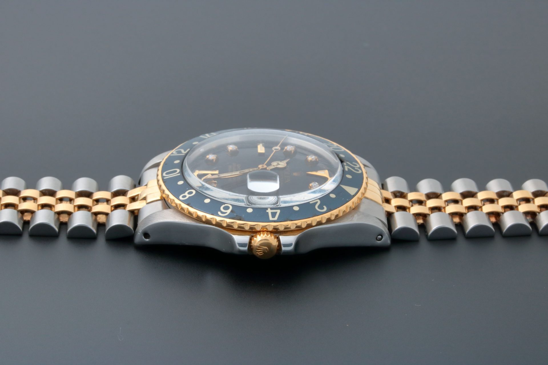 Lot #AN3929 – Rolex GMT Master Tutone Diamond Watch 16753 Lot #AN3929 – Rolex GMT Master Tutone Diamond Watch 16753 Watches Lot #AN3929 – Rolex GMT Master Tutone Diamond Watch 16753 Watches Rolex