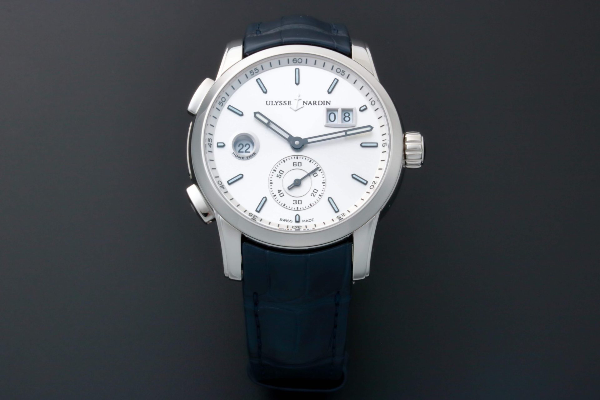 Lot #AN3932 – Ulysse Nardin Dual Time GMT Watch 3343-126/91 Lot #AN3932 – Ulysse Nardin Dual Time GMT Watch 3343-126/91 Watches Lot #AN3932 – Ulysse Nardin Dual Time GMT Watch 3343-126/91 Watches Ulysse Nardin