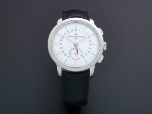 Lot #AN3936 – Girard Perregaux 1966 Dual Time Watch 49544-11-132-BB60 Watches Girard Perregaux