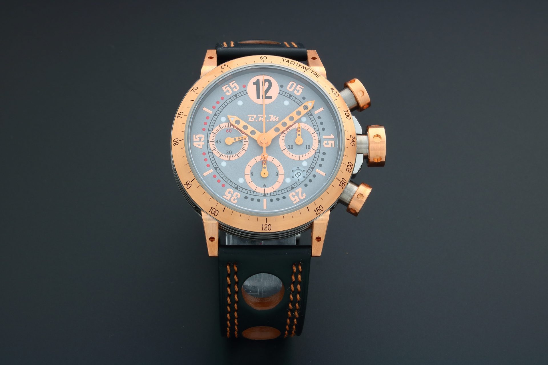 Lot #3943 – B.R.M. Chronograph Tutone Watch V8-44-GT-5N-CG Lot #3943 – B.R.M. Chronograph Tutone Watch V8-44-GT-5N-CG Watches Lot #3943 – B.R.M. Chronograph Tutone Watch V8-44-GT-5N-CG Watches Acquire Now