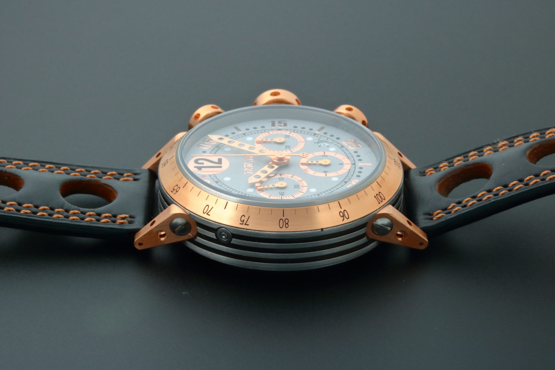 Lot #3943 – B.R.M. Chronograph Tutone Watch V8-44-GT-5N-CG Lot #3943 – B.R.M. Chronograph Tutone Watch V8-44-GT-5N-CG Watches Lot #3943 – B.R.M. Chronograph Tutone Watch V8-44-GT-5N-CG Watches Acquire Now