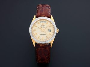 Lot #AN3946 – Rolex Day-Date President Watch 18k Yellow Gold 1807 Watches Rolex