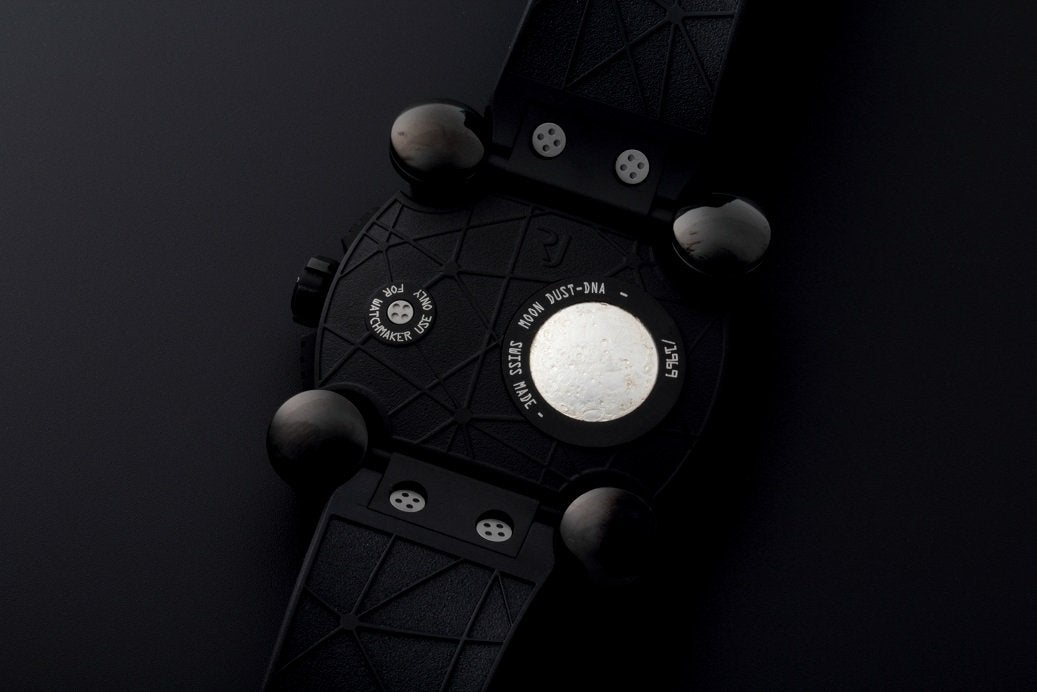 Lot #AN4814 – Romain Jerome Moon Invader Black Metal Chronograph Watch RJ.M.CH.IN.001.01 Lot #AN4814 – Romain Jerome Moon Invader Black Metal Chronograph Watch RJ.M.CH.IN.001.01 Watches Lot #AN4814 – Romain Jerome Moon Invader Black Metal Chronograph Watch RJ.M.CH.IN.001.01 Watches Acquire Now