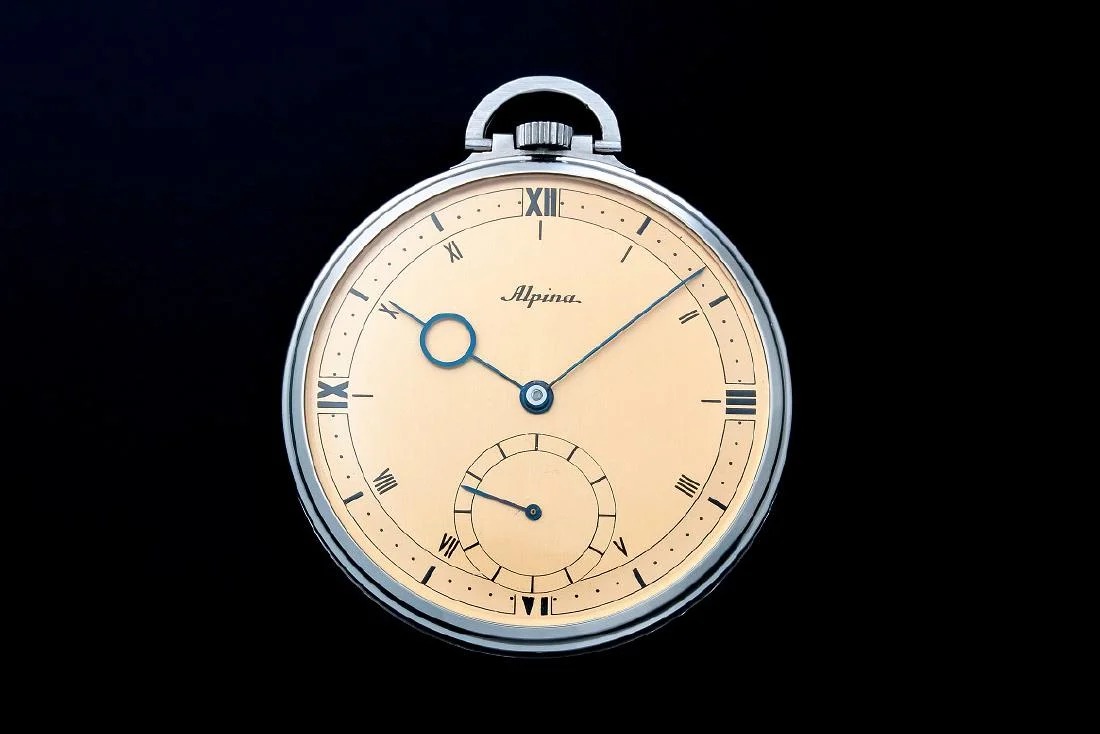 Lot #AN4926 – Vintage Steel Alpina Sector Dial Pocket Watch Lot #AN4926 – Vintage Steel Alpina Sector Dial Pocket Watch Pocket Watches Lot #AN4926 – Vintage Steel Alpina Sector Dial Pocket Watch Pocket Watches